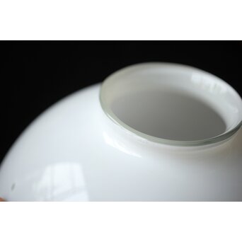 白被 球体切子電笠 照明　A481 