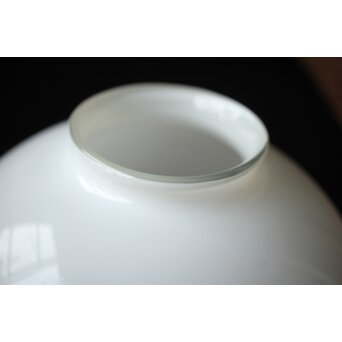 白被 球体切子電笠 照明　A481 