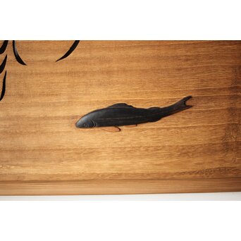 玉声銘 指物欄間 2枚1組　R0428YD 