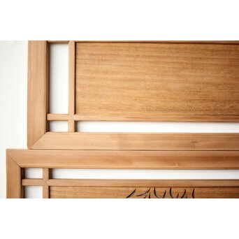 玉声銘 指物欄間 2枚1組　R0428YD 