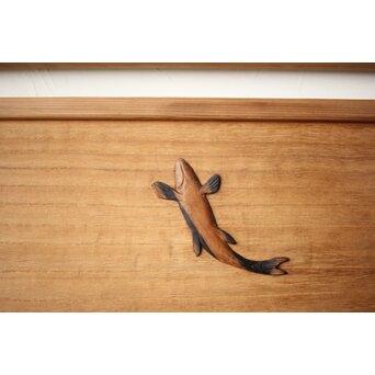 玉声銘 指物欄間 2枚1組　R0428YD 