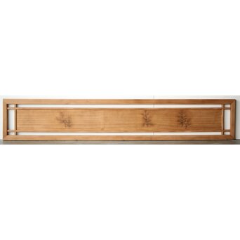 玉声銘 長尺 指物欄間　R0429 ウラ