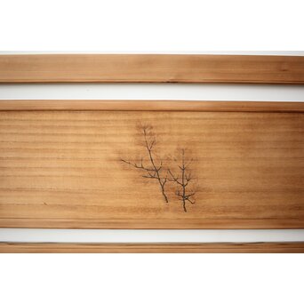 玉声銘 長尺 指物欄間　R0429 