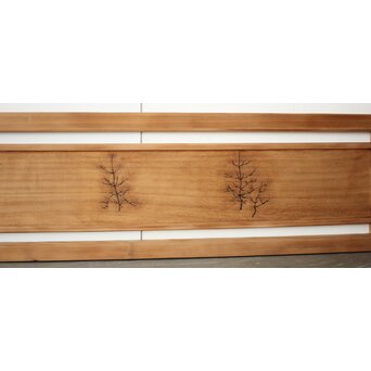 玉声銘 長尺 指物欄間　R0429 