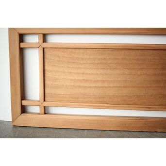 玉声銘 長尺 指物欄間　R0429 