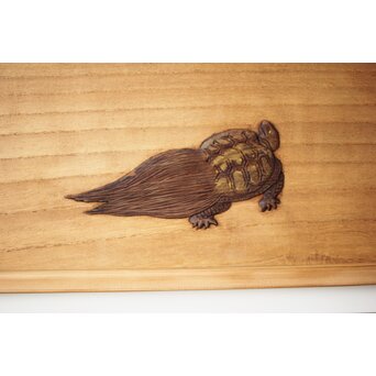 玉声銘 長尺 指物欄間　R0429 