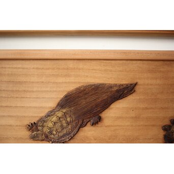 玉声銘 長尺 指物欄間　R0429 