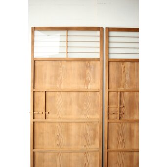 くもりガラス雪隠戸 2枚1組　GD0236 