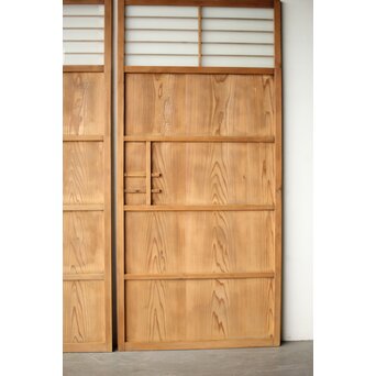 くもりガラス雪隠戸 2枚1組　GD0236 