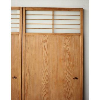 くもりガラス雪隠戸 2枚1組　GD0236 