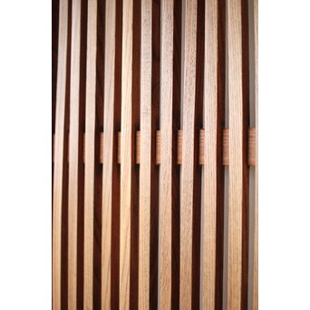 総欅 格子蔵戸　W0167Y 