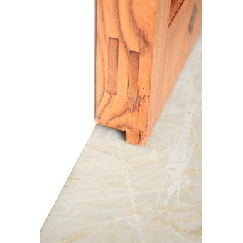 総欅 格子蔵戸　W0167Y 