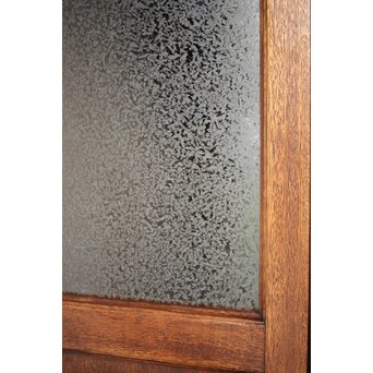 大判にかわガラスのラワン観音開き建具 2枚1組　GD0239 