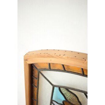 帆船 ステンドグラス 窓　GD0240 