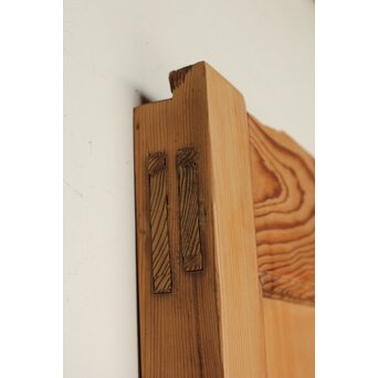 松二枚板蔵戸　W0168Y 