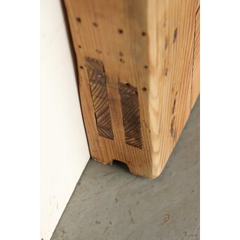 松二枚板蔵戸　W0168Y 