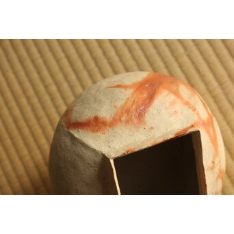 小森松庵 備前 水指　P489 