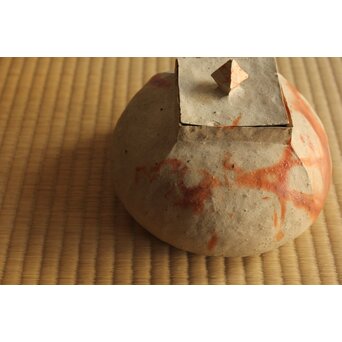 小森松庵 備前 水指　P489 