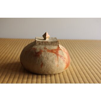 小森松庵 備前 水指　P489 