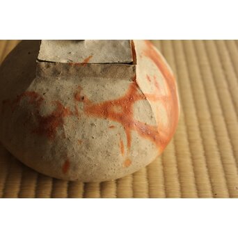 小森松庵 備前 水指　P489 