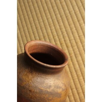 石井不老 備前 壺　P490 