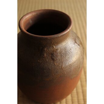 石井不老 備前 壺　P490 