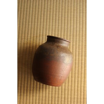 石井不老 備前 壺　P490 