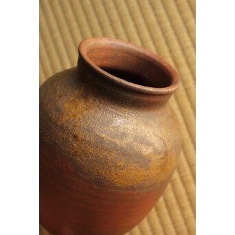 石井不老 備前 壺　P490 