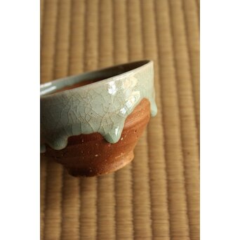 永楽善五郎 妙全 悠 「曙」信楽茶碗　P492 