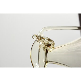 由水常雄 監修 復元正倉院ガラス白瑠璃 水瓶/水差　Y051 