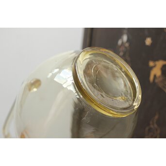 由水常雄 監修 復元正倉院ガラス白瑠璃 水瓶/水差　Y051 