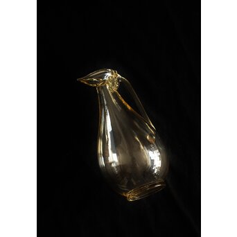 由水常雄 監修 復元正倉院ガラス白瑠璃 水瓶/水差　Y051 