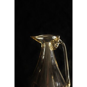 由水常雄 監修 復元正倉院ガラス白瑠璃 水瓶/水差　Y051 