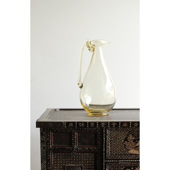 由水常雄 監修 復元正倉院ガラス白瑠璃 水瓶/水差　Y051