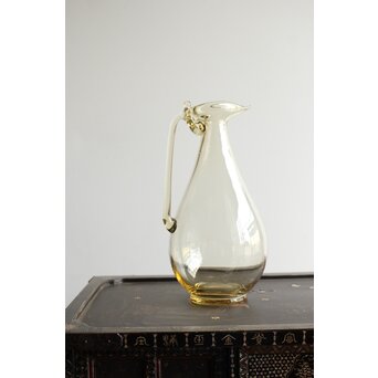 由水常雄 監修 復元正倉院ガラス白瑠璃 水瓶/水差　Y051 