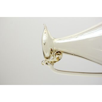 由水常雄 監修 復元正倉院ガラス白瑠璃 水瓶/水差　Y051 