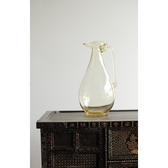 由水常雄 監修 復元正倉院ガラス白瑠璃 水瓶/水差　Y051 