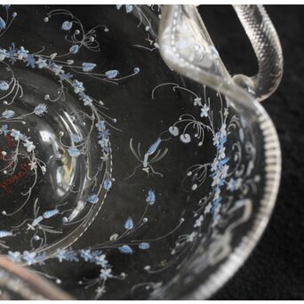 エミール ガレ Émile Gallé エナメル彩 鉢　Y052 