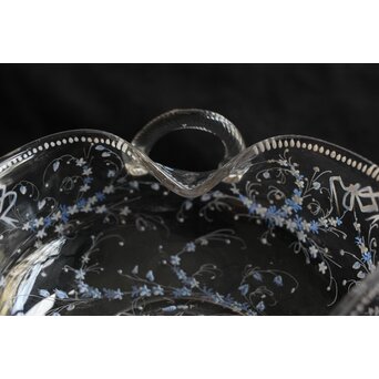 エミール ガレ Émile Gallé エナメル彩 鉢　Y052 