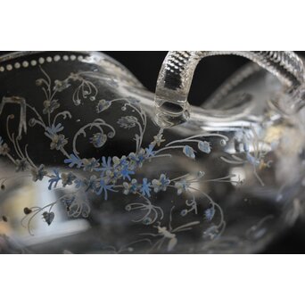 エミール ガレ Émile Gallé エナメル彩 鉢　Y052 