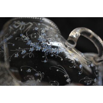 エミール ガレ Émile Gallé エナメル彩 鉢　Y052 