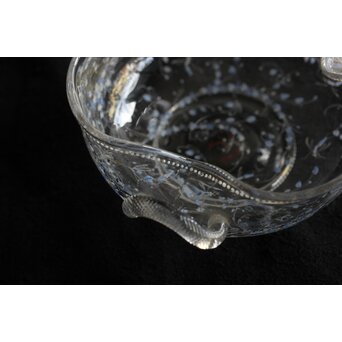 エミール ガレ Émile Gallé エナメル彩 鉢　Y052 