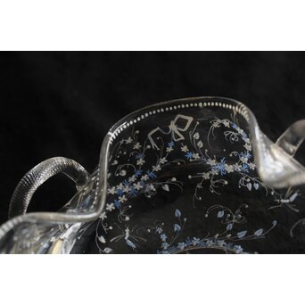 エミール ガレ Émile Gallé エナメル彩 鉢　Y052 