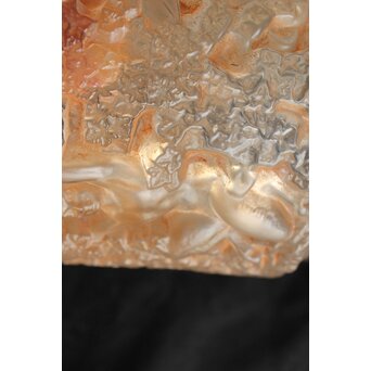 LALIQUE ルネ ラリック BACCHUS ガラス花瓶 一対　Y053 