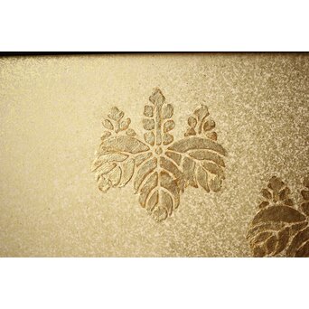 桐腰風炉先屏風 奥村吉兵衛 共箱 即中斎書付　Z543 