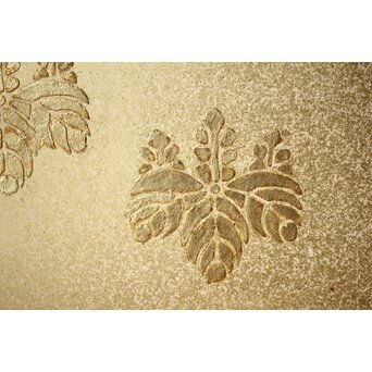 桐腰風炉先屏風 奥村吉兵衛 共箱 即中斎書付　Z543 