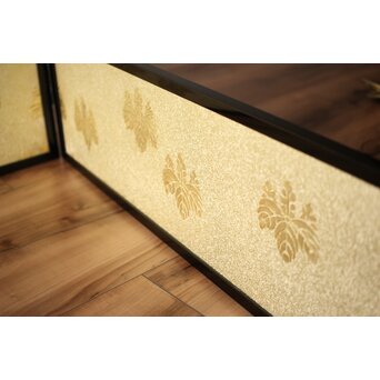 桐腰風炉先屏風 奥村吉兵衛 共箱 即中斎書付　Z543 