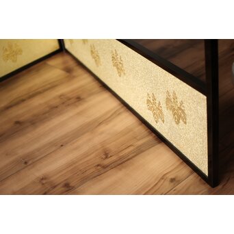 桐腰風炉先屏風 奥村吉兵衛 共箱 即中斎書付　Z543 