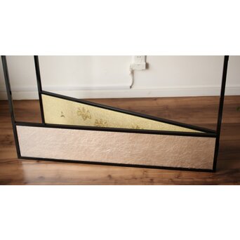 桐腰風炉先屏風 奥村吉兵衛 共箱 即中斎書付　Z543 