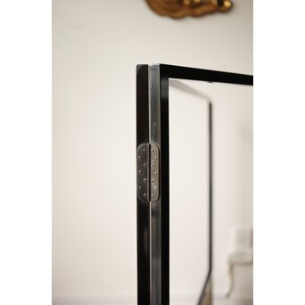 桐腰風炉先屏風 奥村吉兵衛 共箱 即中斎書付　Z543 